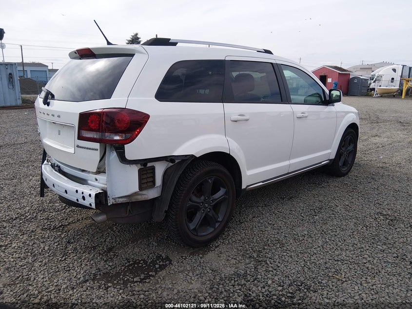 Vin: 3c4pddgg4jt348174, lot: 46601779, dodge journey crossroad awd 20184