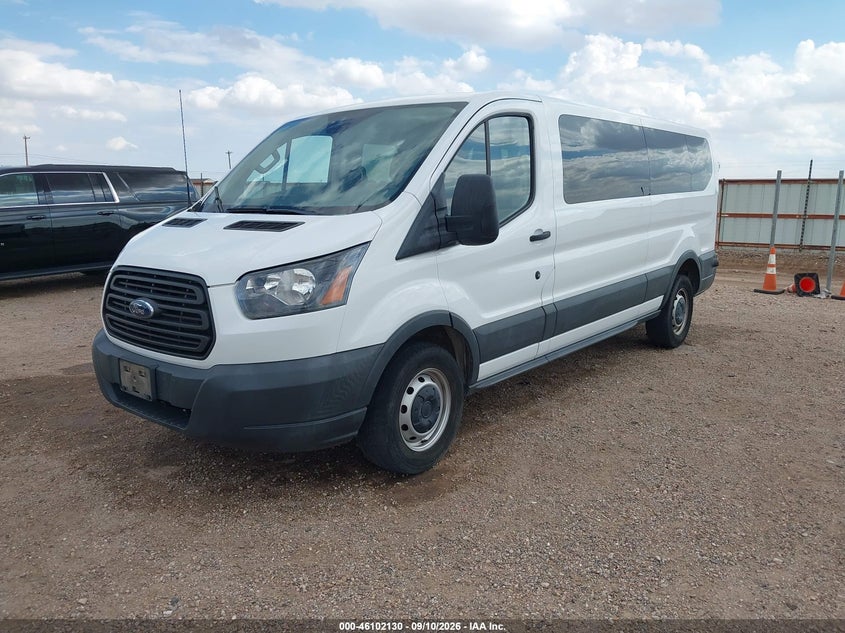 Vin: 1fbzx2zm6jka99809, lot: 46601788, ford transit-350 xl 20182