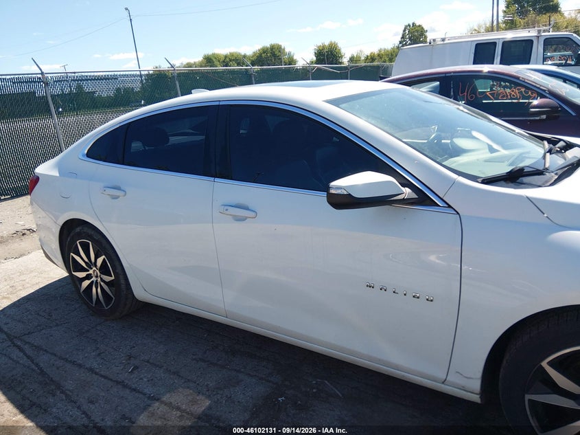 CHEVROLET MALIBU 2016 VIN 1G1ZE5ST2GF337332