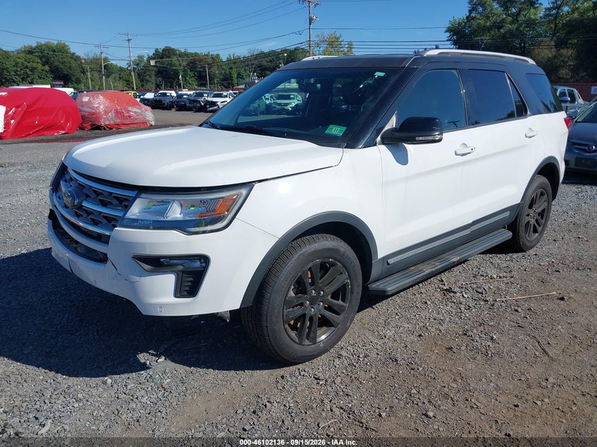 Vin: 1fm5k8d83jgb38408, lot: 46601794, ford explorer xlt 20182