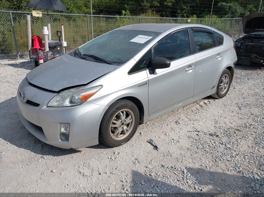 Vin: jtdkn3du0b0275945, lot: 46601803, toyota prius three 20112