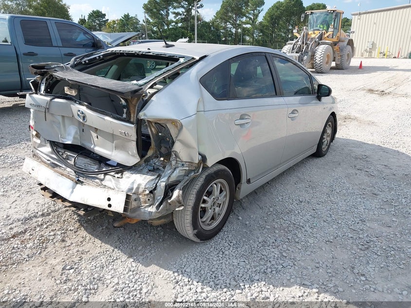 Vin: jtdkn3du0b0275945, lot: 46601803, toyota prius three 20114
