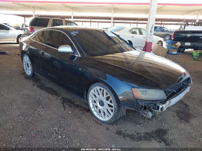 AUDI S5 2008 VIN WAURV78T18A035925