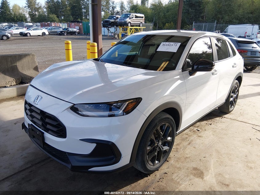 Vin: 3czrz2h50pm733398, lot: 46601830, honda hr-v awd sport 20232