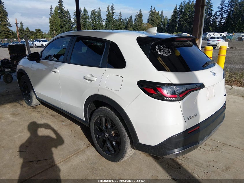Vin: 3czrz2h50pm733398, lot: 46601830, honda hr-v awd sport 20233