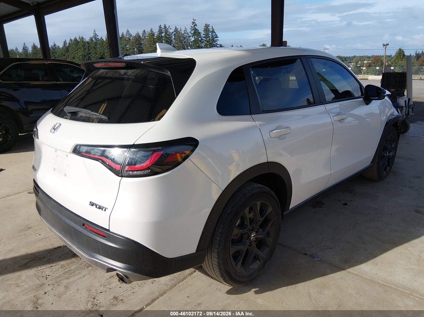 Vin: 3czrz2h50pm733398, lot: 46601830, honda hr-v awd sport 20234