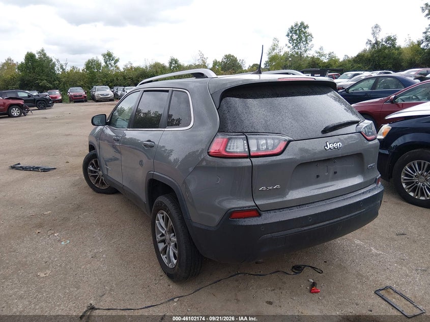 Vin: 1c4pjmlb4ld537581, lot: 46601832, jeep cherokee latitude plus 4x4 20203