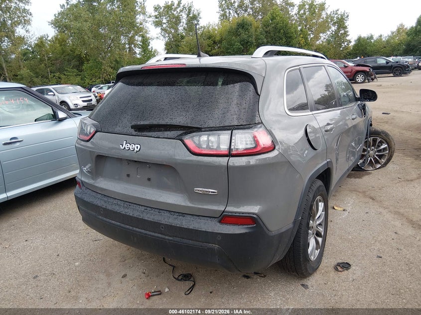 Vin: 1c4pjmlb4ld537581, lot: 46601832, jeep cherokee latitude plus 4x4 20204