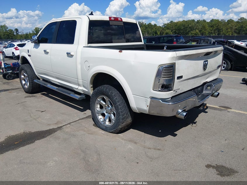 Vin: 1c6rr6nm8gs332690, lot: 46601833, ram 1500 laramie 20163