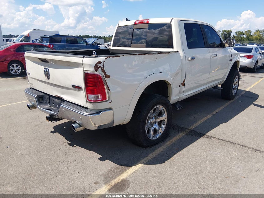Vin: 1c6rr6nm8gs332690, lot: 46601833, ram 1500 laramie 20164