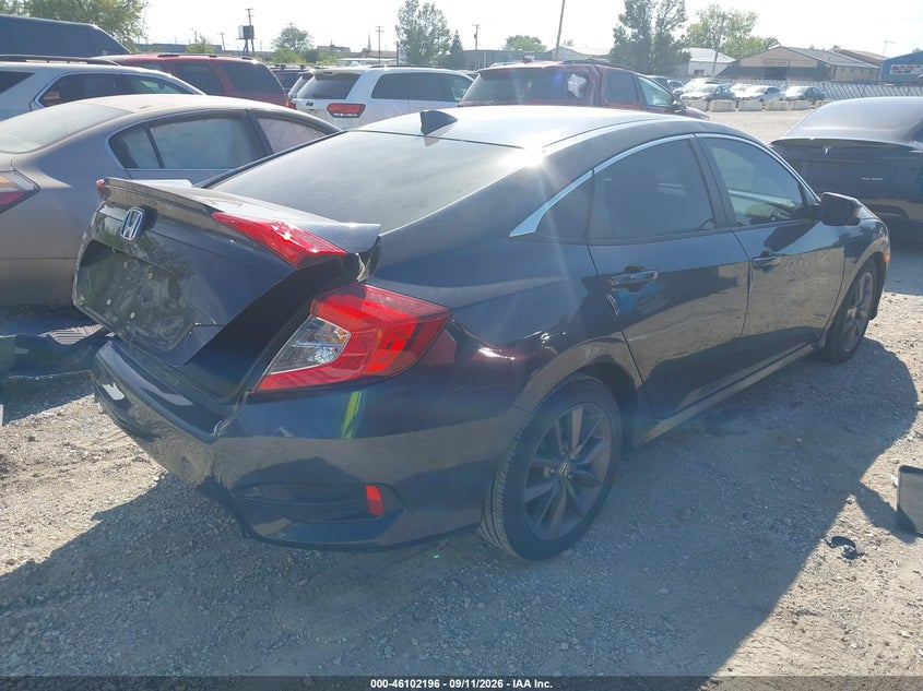Vin: 19xfc1f34le002855, lot: 46601854, honda civic ex 20204