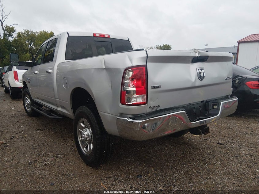 Vin: 3c6ur5dl1hg620346, lot: 46601864, ram 2500 slt  4x4 6'4 box 20173