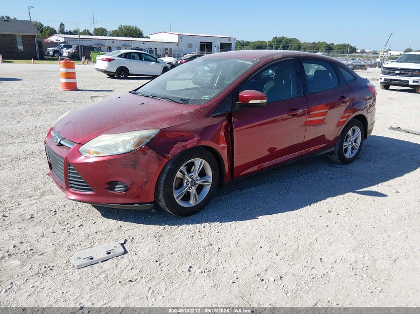 Vin: 1fadp3f21el440893, lot: 46601870, ford focus se 20142