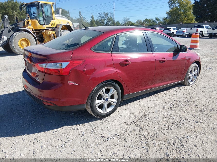 Vin: 1fadp3f21el440893, lot: 46601870, ford focus se 20144