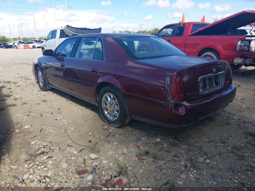 CADILLAC DEVILLE 2002 VIN 1G6KD54Y32U215087