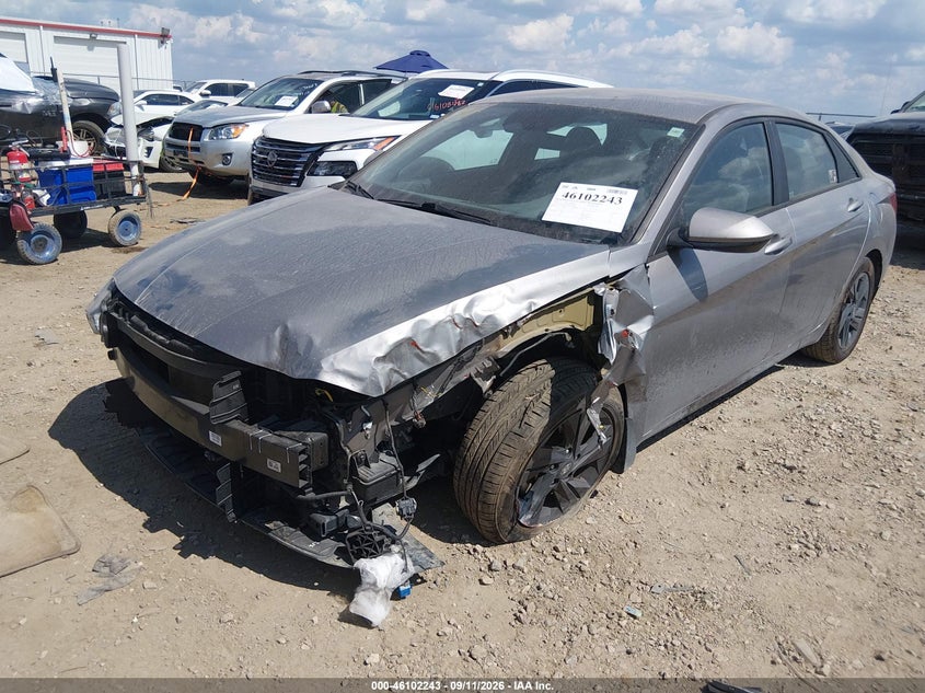Vin: kmhlm4ag2pu409958, lot: 46601901, hyundai elantra sel 20232