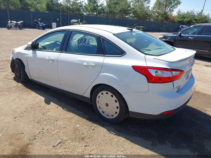 Vin: 1fadp3f22el224311, lot: 46601926, ford focus se 20143