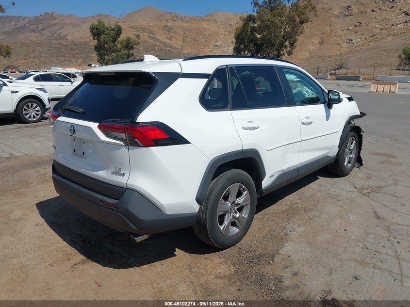 Vin: 4t3mwrfv2ru147596, lot: 46601932, toyota rav4 hybrid le 20244