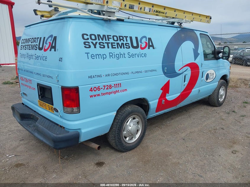 Vin: 1ftne1ew7eda35113, lot: 46601948, ford e-150 commercial 20144