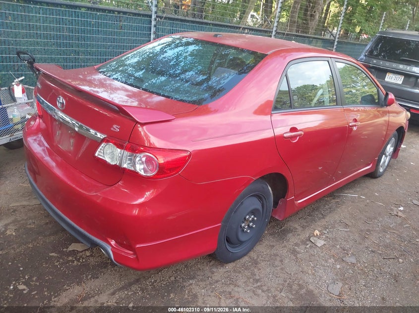 2012 TOYOTA COROLLA auction photo 4