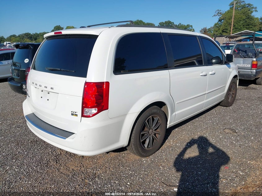 Vin: 2c4rdgeg8hr716348, lot: 46601972, dodge grand caravan gt 20174