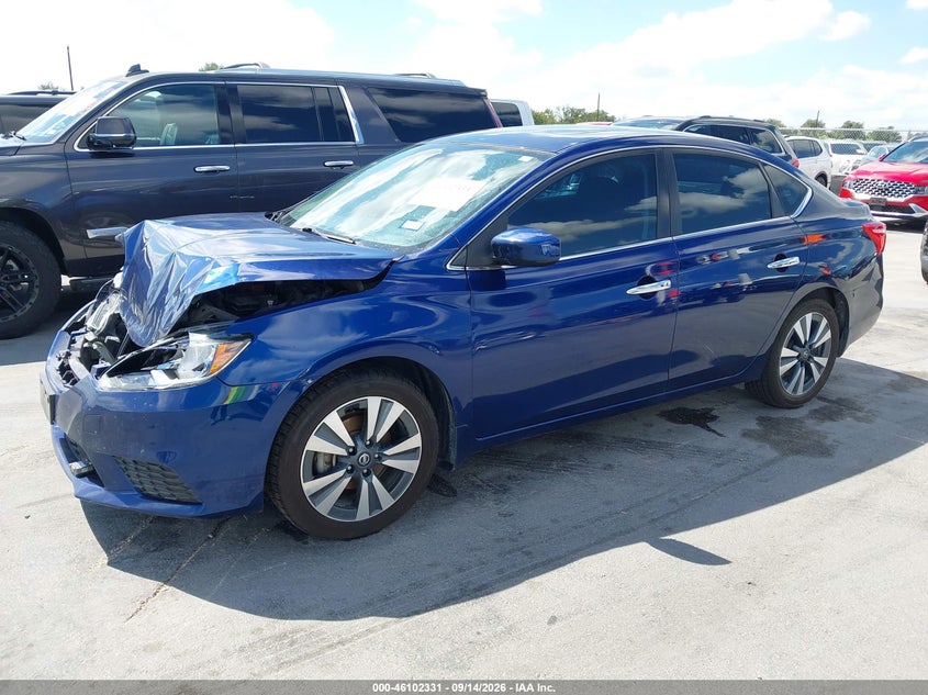 Vin: 3n1ab7ap1ky238728, lot: 46601989, nissan sentra sv 20192