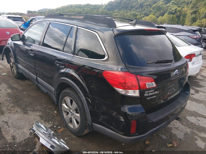 Vin: 4s4brdlc0c2261340, lot: 46601992, subaru outback 3.6r limited 20123