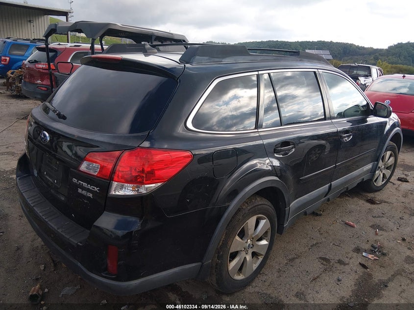 Vin: 4s4brdlc0c2261340, lot: 46601992, subaru outback 3.6r limited 20124
