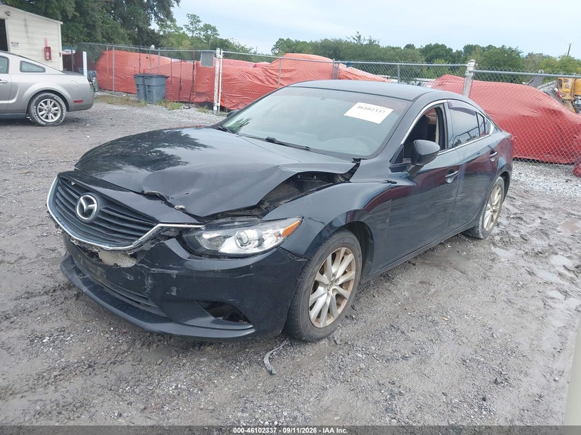 Vin: jm1gj1u51g1442457, lot: 46601995, mazda mazda6 i sport 20162