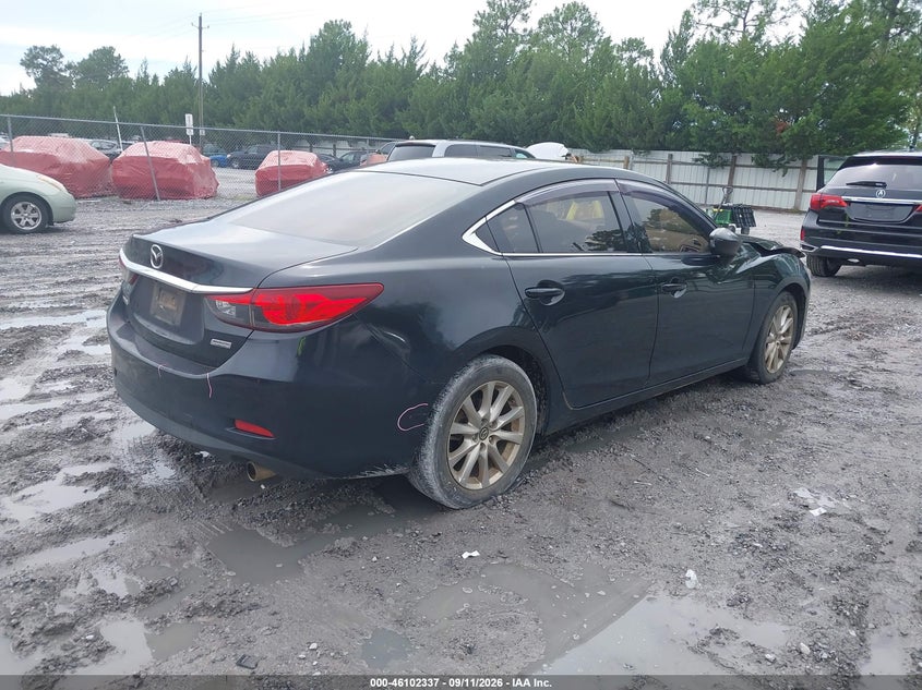 Vin: jm1gj1u51g1442457, lot: 46601995, mazda mazda6 i sport 20164