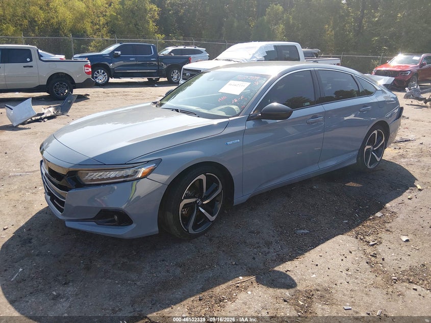 Vin: 1hgcv3f24na044269, lot: 46601997, honda accord hybrid sport 20222