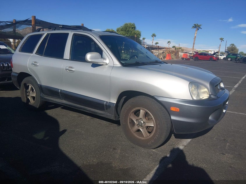 2004 Hyundai Santa Fe Gls/Lx, Износ, IAAI, VIN KM8SC13E74U650077
