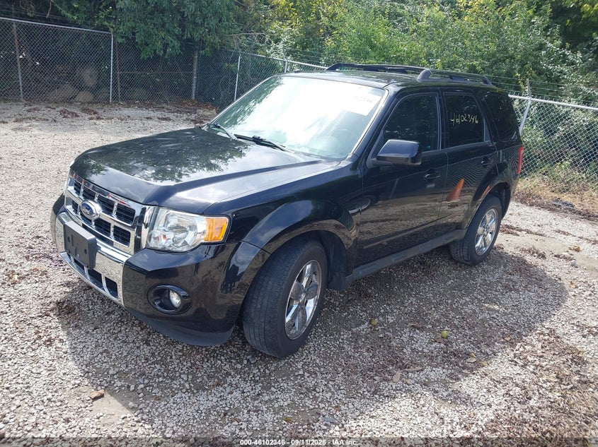 Vin: 1fmcu0e78cka89036, lot: 46602004, ford escape limited 20122