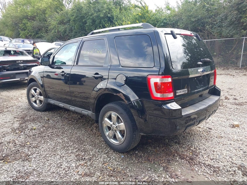 Vin: 1fmcu0e78cka89036, lot: 46602004, ford escape limited 20123