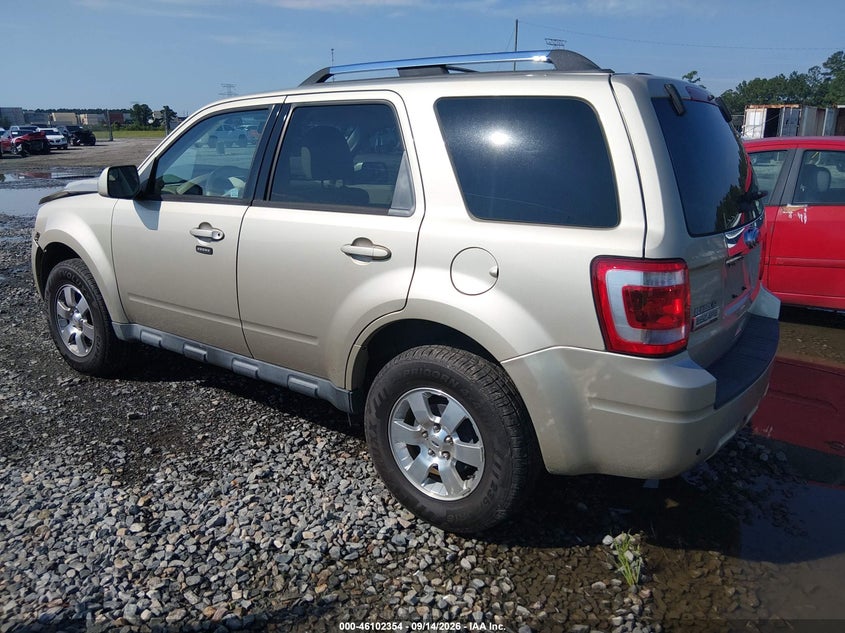 Vin: 1fmcu0e70ckc35963, lot: 46602012, ford escape limited 20123