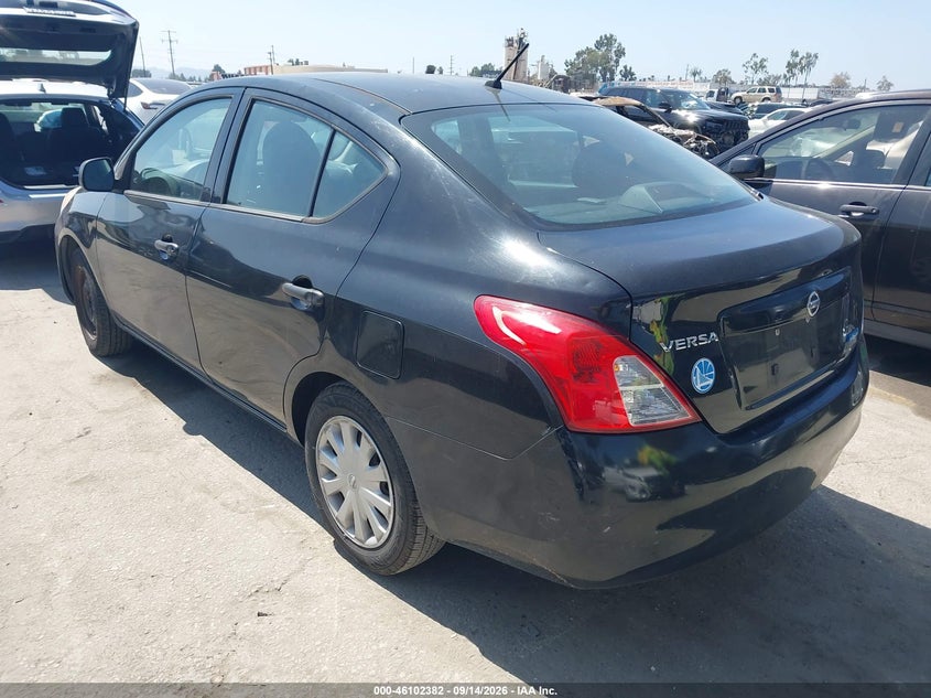 Vin: 3n1cn7ap9el810520, lot: 46602040, nissan versa 1.6 s 20143