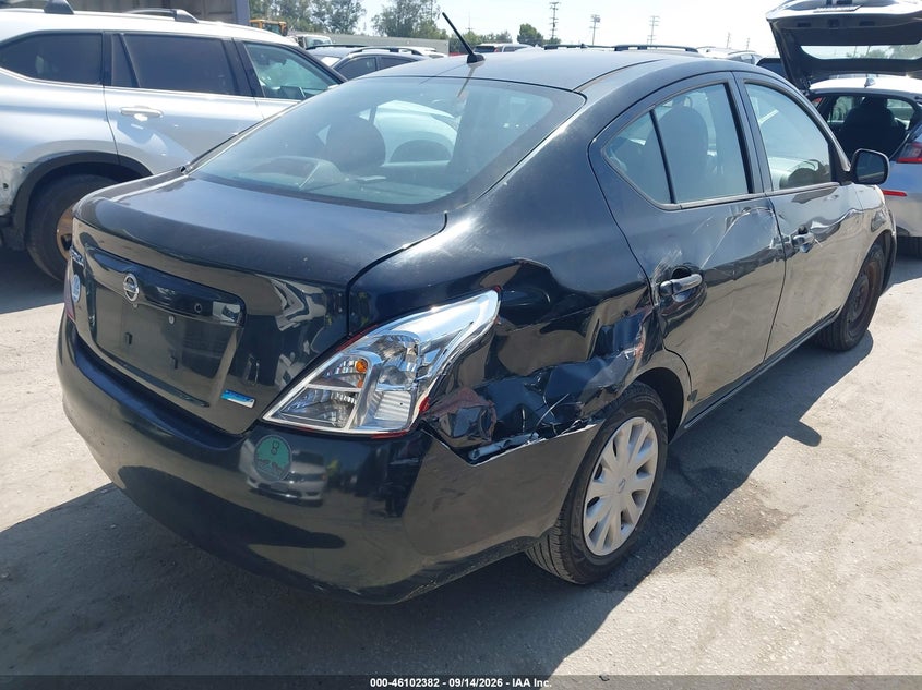 Vin: 3n1cn7ap9el810520, lot: 46602040, nissan versa 1.6 s 20144