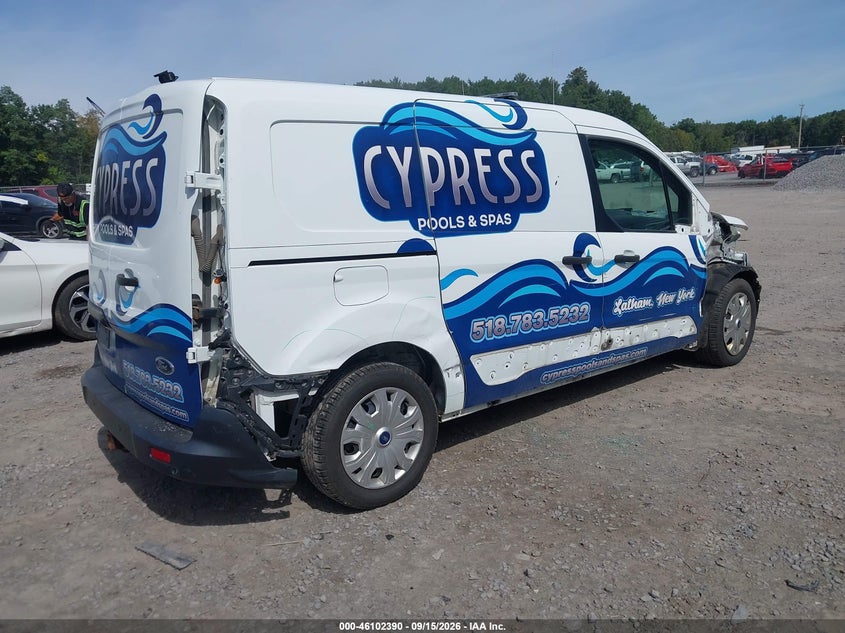 Vin: nm0ls7e20m1484789, lot: 46602048, ford transit connect xl 20214