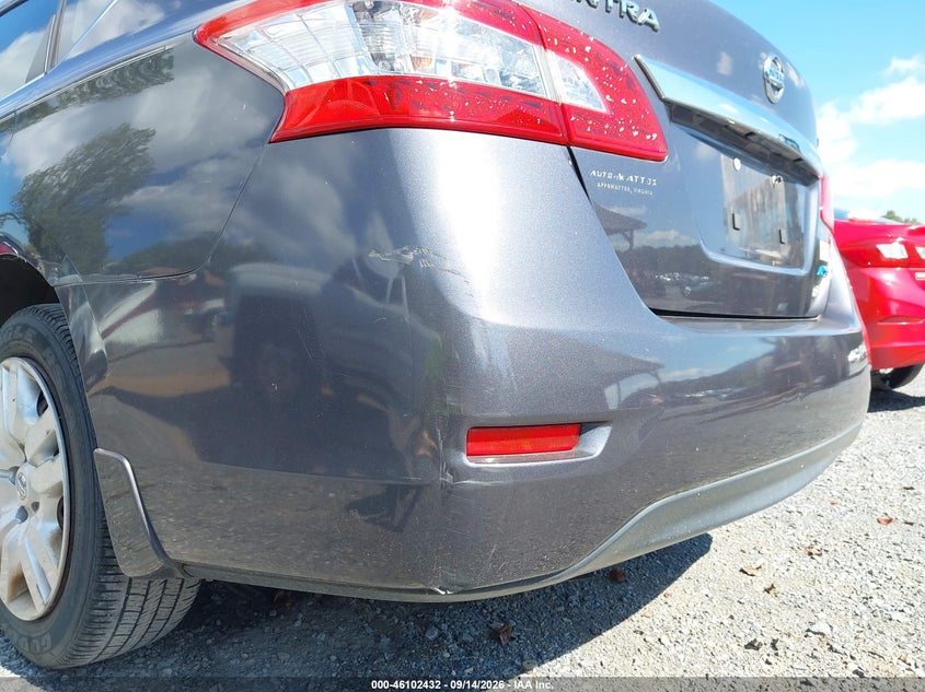 NISSAN SENTRA 2014 VIN 1N4AB7AP3EN855942