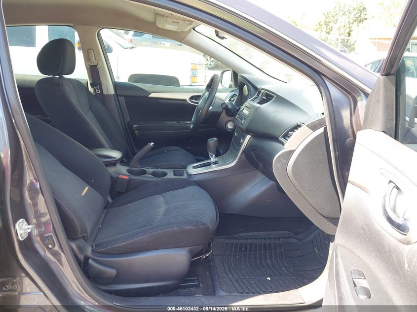 NISSAN SENTRA 2014 VIN 1N4AB7AP3EN855942