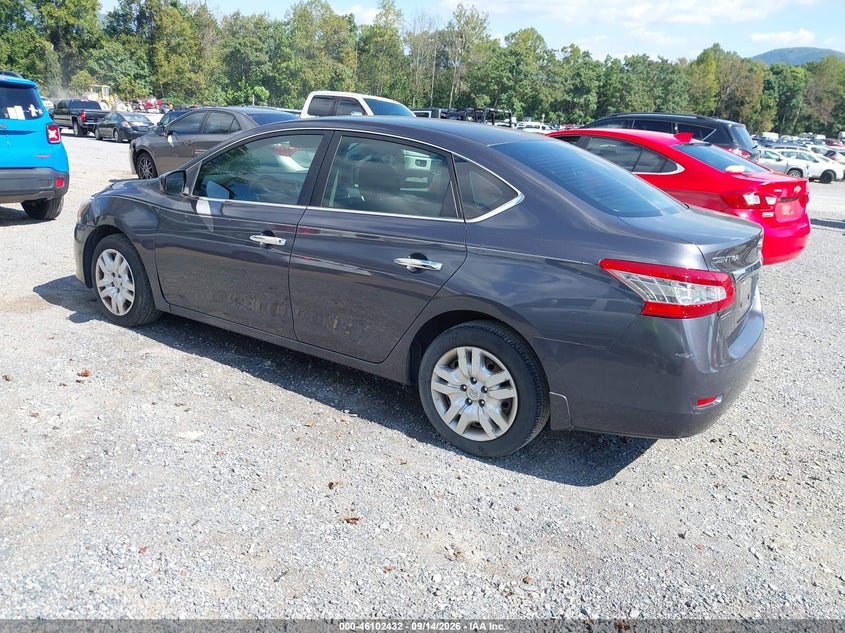 2014 NISSAN SENTRA auction photo 3