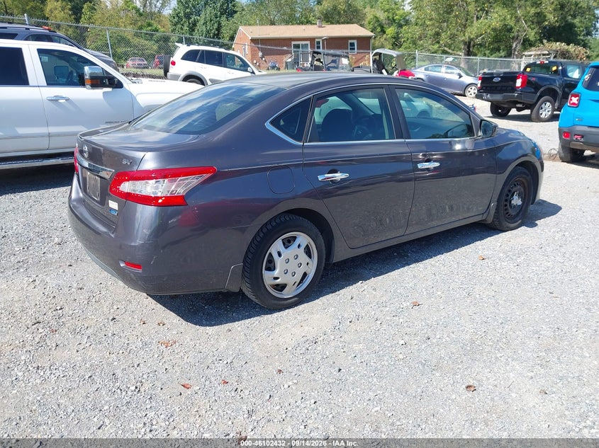 2014 NISSAN SENTRA auction photo 4