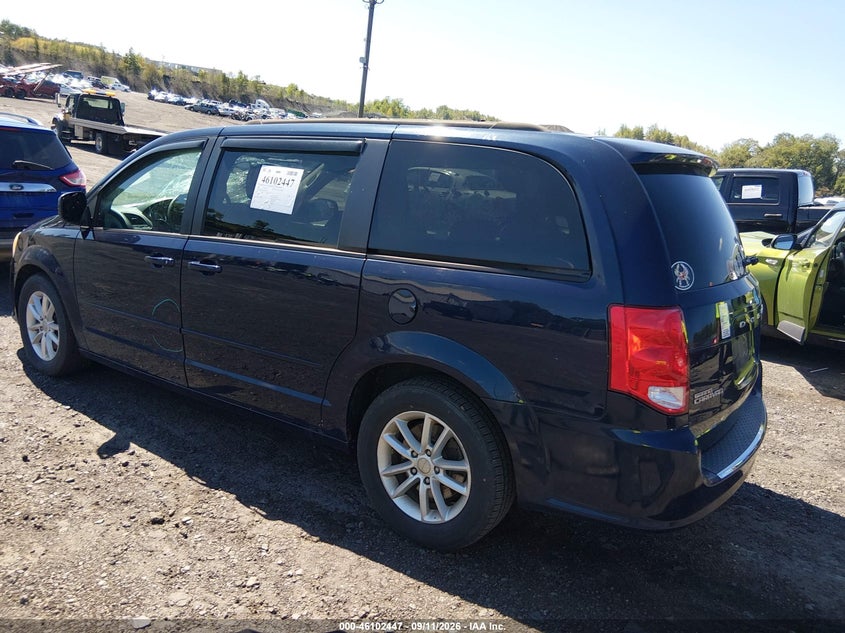 Vin: 2c4rdgcg1er320776, lot: 46602105, dodge grand caravan sxt 20143