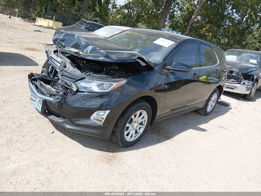 Vin: 2gnaxkev1l6138147, lot: 46602109, chevrolet equinox fwd lt 1.5l turbo 20202