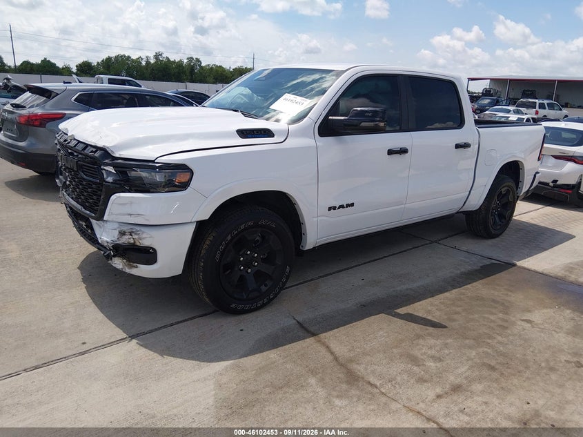 Vin: 1c6rrffg3sn565473, lot: 46602111, ram 1500 lone star  4x4 5'7 box 20252