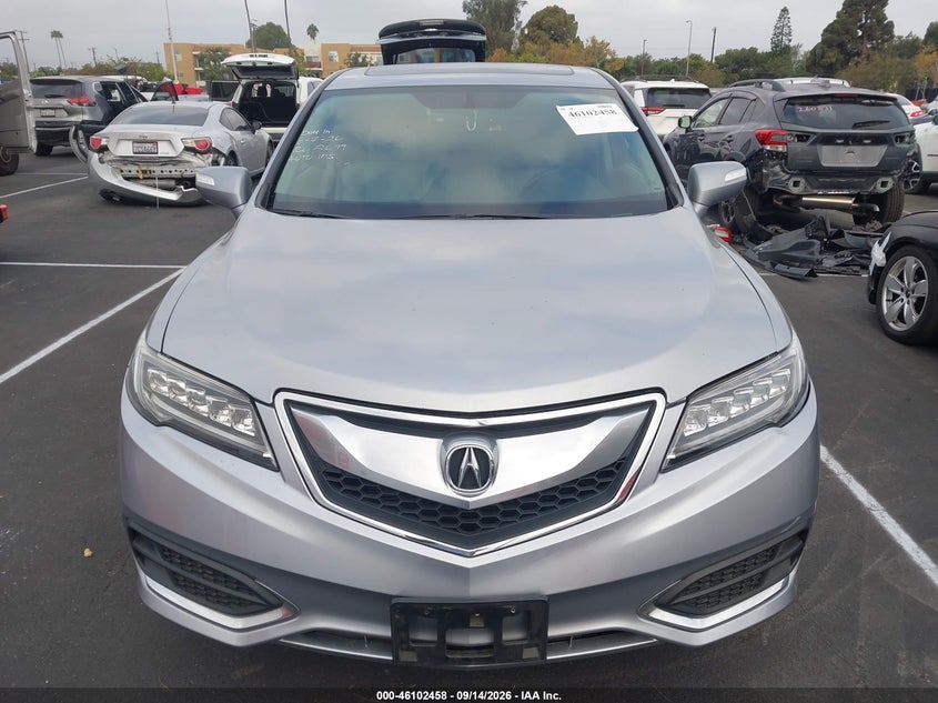 ACURA RDX 2016 VIN 5J8TB3H59GL005796