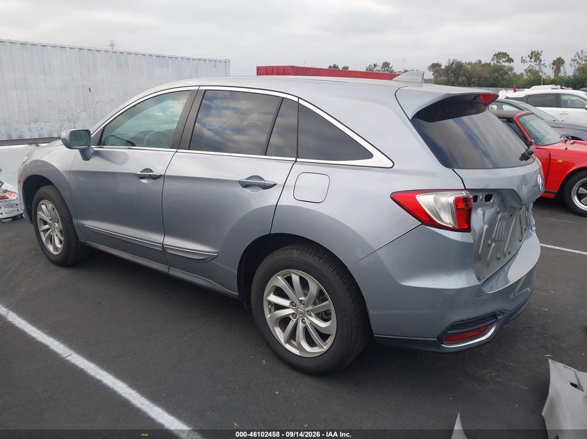 ACURA RDX 2016 VIN 5J8TB3H59GL005796