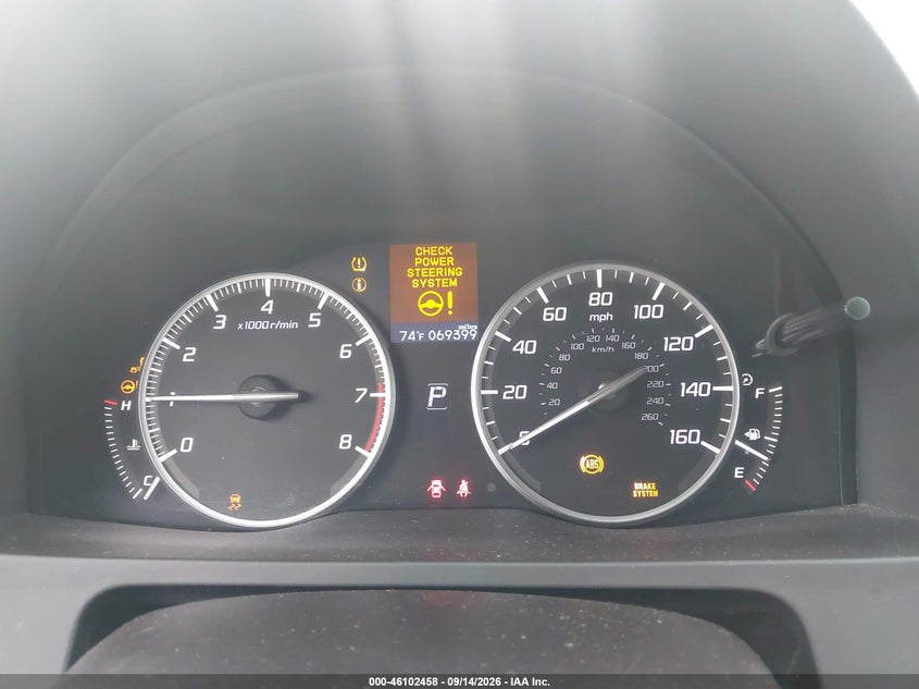 ACURA RDX 2016 VIN 5J8TB3H59GL005796
