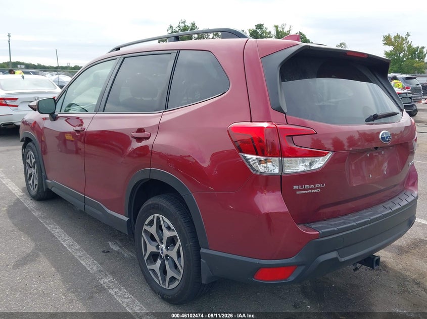 Vin: jf2skagc2kh573982, lot: 46602132, subaru forester premium 20193