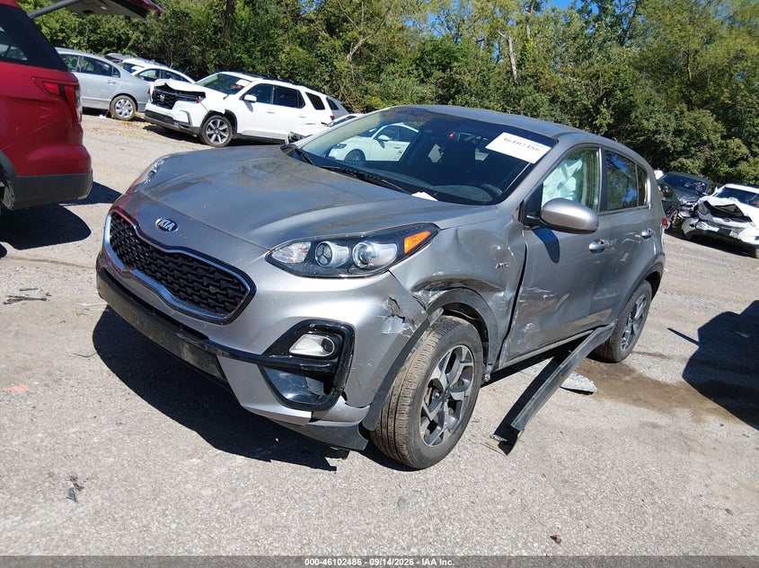 Vin: kndpmcac8n7023280, lot: 46602144, kia sportage lx 20222
